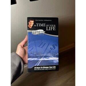 Anthony Robbins The Time Of Your Life CD Set OS Blue Rapid Planning Method